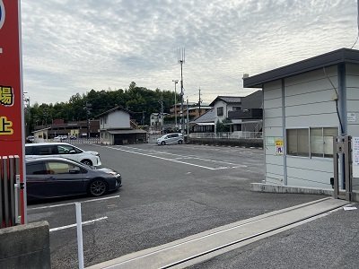 拡大写真:レオパレスサン宮島 2階201の駐車場②