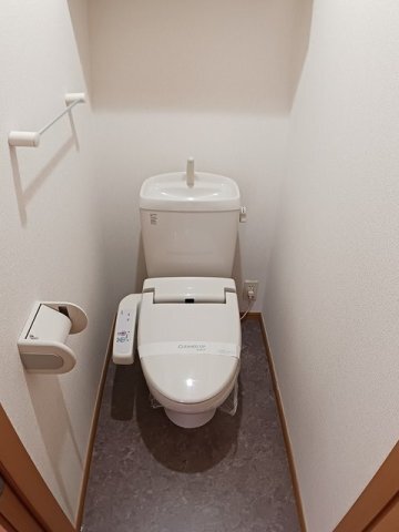 拡大写真:ベルベアーノB 1階101のトイレも気になるポイント
