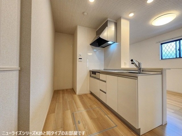 拡大写真：環（たまき） 1階101のお料理しやすいキッチンです