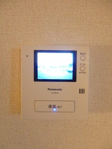 拡大写真:リヴィエールA 2階201のセキュリティ