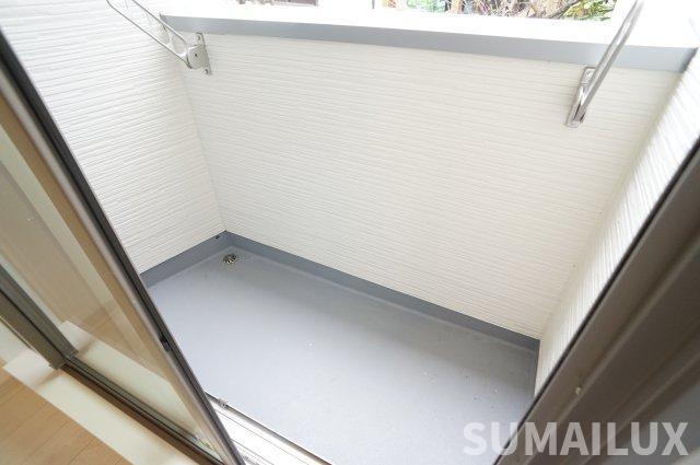 拡大写真:G-smart坪井 1階103のバルコニー