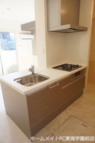 拡大写真:熊本市東区長嶺東5丁目 3階303のキッチン