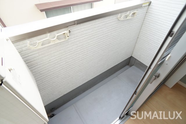 拡大写真:熊本市中央区島崎1丁目 2階101のバルコニー