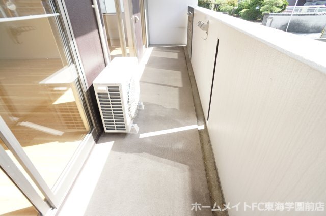 拡大写真:熊本市中央区本山町 1階107のバルコニー