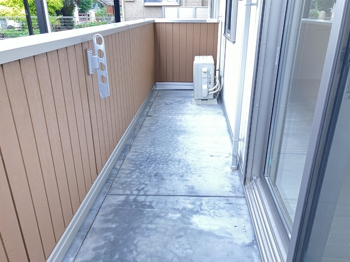 拡大写真:熊本市北区弓削6丁目 1階101のバルコニー