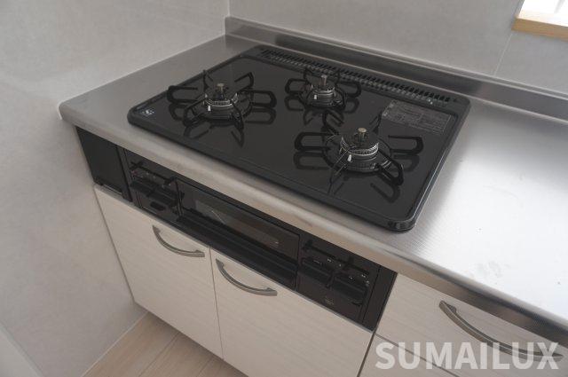 拡大写真：熊本市東区花立６丁目 6階601のキッチン