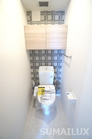 拡大写真：熊本市東区長嶺西２丁目 2階203のトイレ