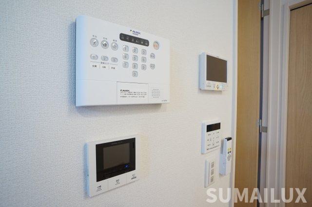 拡大写真:菊池郡菊陽町大字久保田 2階203のセキュリティ