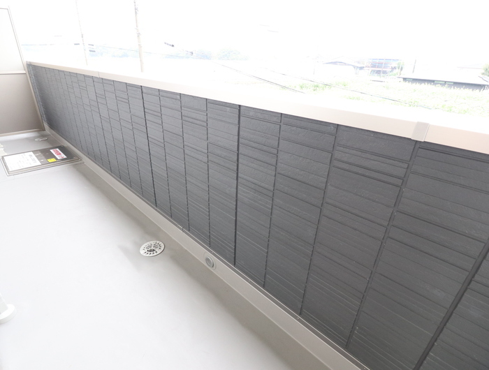 拡大写真:熊本市東区長嶺南8丁目 2階206のバルコニー