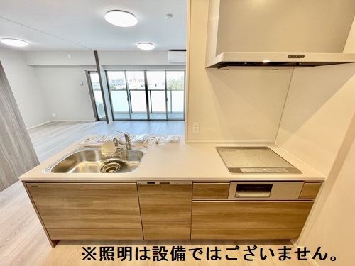 拡大写真:熊本市東区尾ノ上4丁目 8階804のキッチン