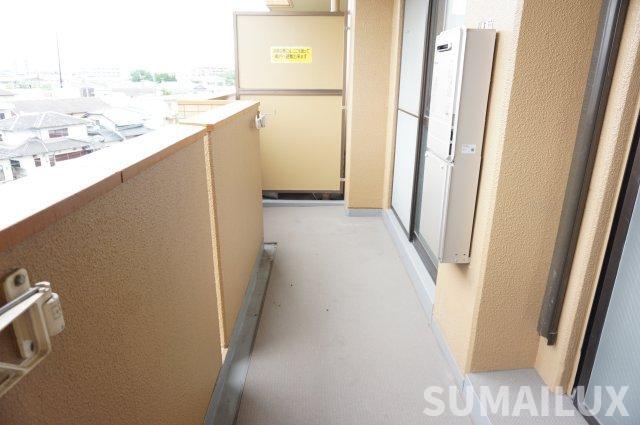 拡大写真:ダイアパレス保田窪 10階1002のバルコニー