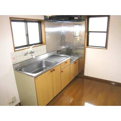 拡大写真:熊本市北区楡木4丁目 1階B-1のキッチン