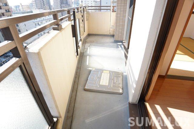 拡大写真:熊本市中央区水前寺3丁目 4階402のバルコニー