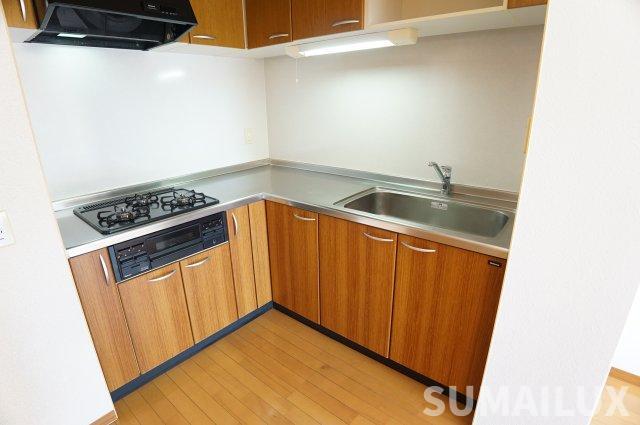 拡大写真:熊本市中央区水前寺3丁目 4階402のキッチン