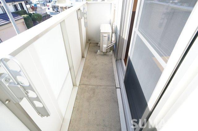拡大写真:熊本市北区清水東町 2階203のバルコニー