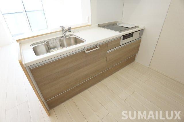 拡大写真：熊本市東区長嶺東４丁目 1階103のキッチン