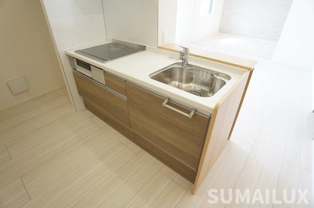 拡大写真：熊本市東区長嶺東４丁目 2階202のキッチン