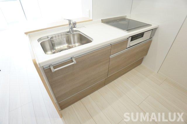 拡大写真:熊本市東区長嶺東4丁目 3階307のキッチン