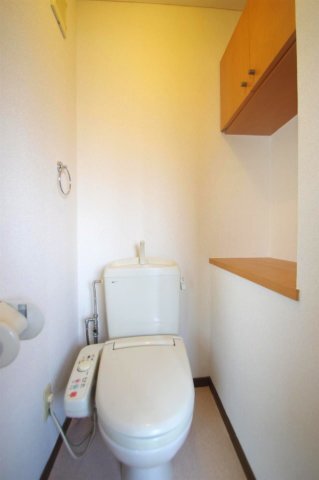 拡大写真:熊本市中央区新屋敷3丁目 4階403のトイレ