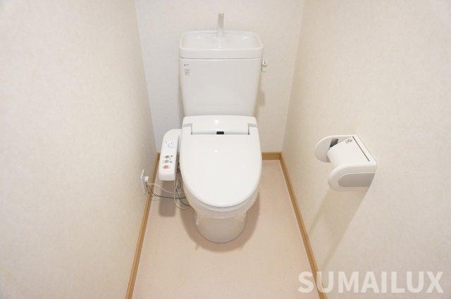 拡大写真:アンクレージュ光の森東 3階307のトイレ