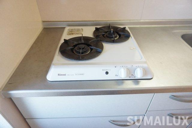 拡大写真:オンブラージュ光の森 6階605のキッチン