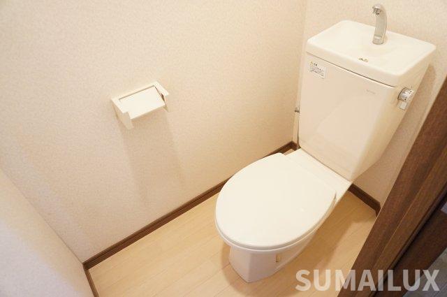 拡大写真:第3石南荘 2階201のトイレ