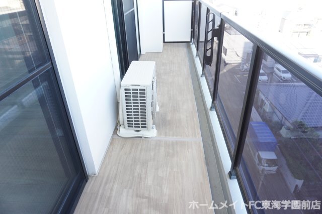 拡大写真:ヒルクレスト水前寺 3階302のバルコニー