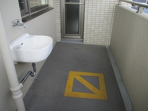 拡大写真:熊本市中央区北千反畑町 4階403のバルコニー