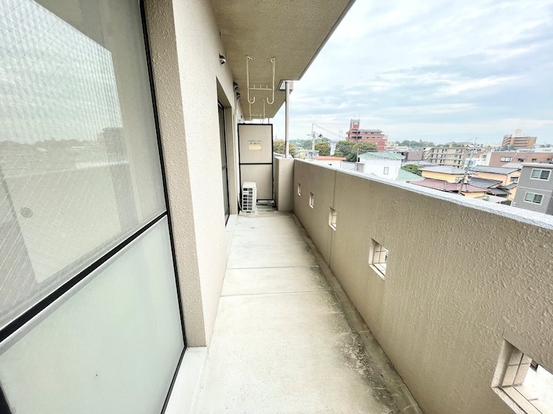 拡大写真:熊本市中央区神水2丁目 4階402のバルコニー