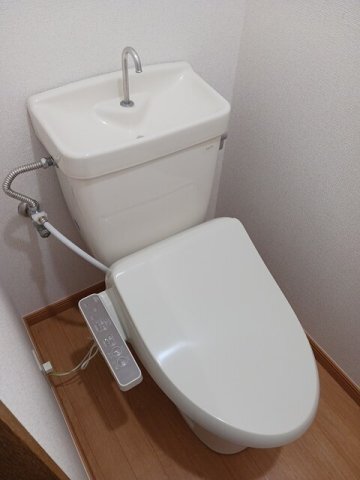 拡大写真:サンシャインコートⅢ 1階103の落ち着いたトイレです