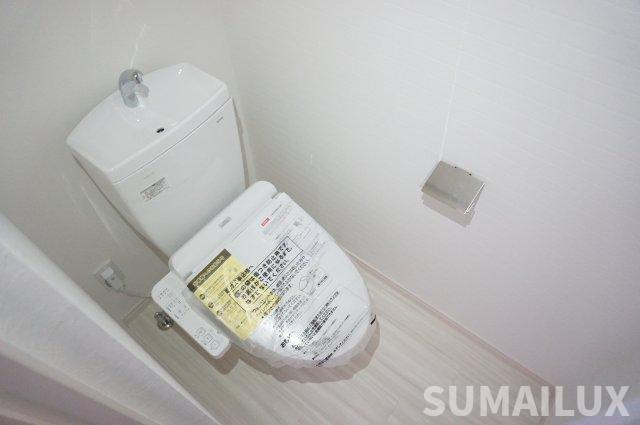 拡大写真:熊本市中央区南熊本1丁目 3階201の独立洗面台