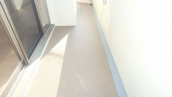 拡大写真:熊本市中央区渡鹿6丁目 8階802のバルコニー