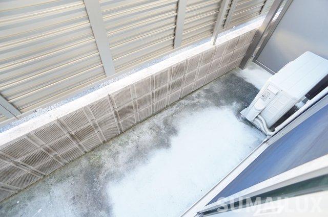 拡大写真:熊本市東区月出2丁目 2階202のバルコニー