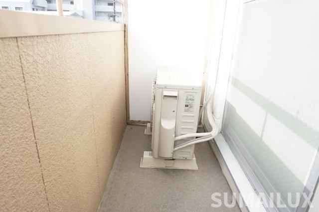 拡大写真:クラランス渡鹿 4階404のバルコニー