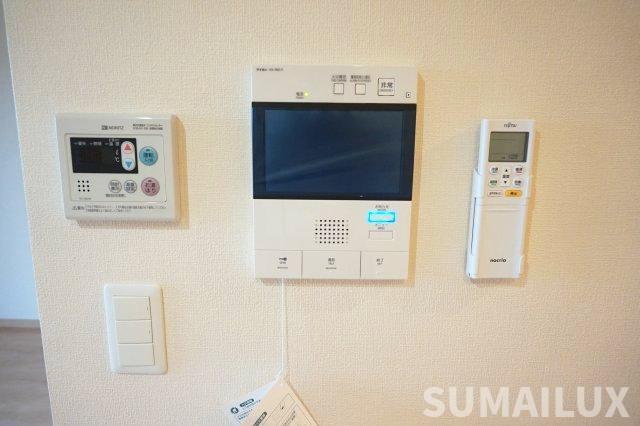 拡大写真:グランパーク渡鹿 2階202のセキュリティ