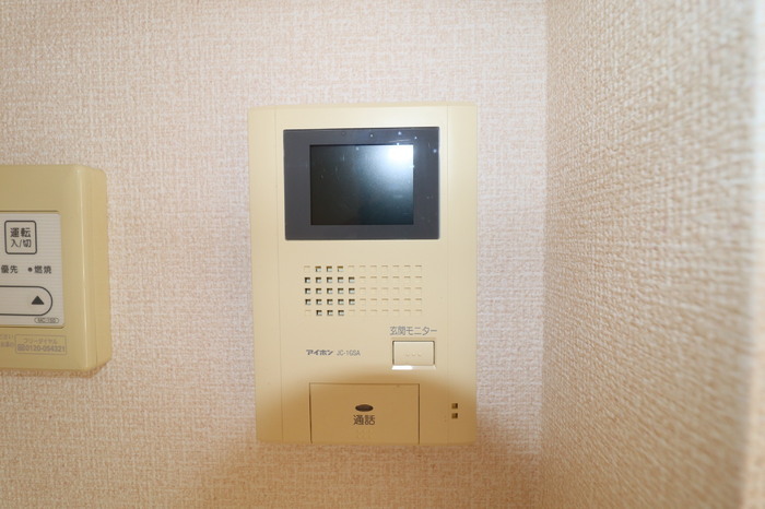 拡大写真：菊池郡菊陽町大字津久礼 2階201のセキュリティ