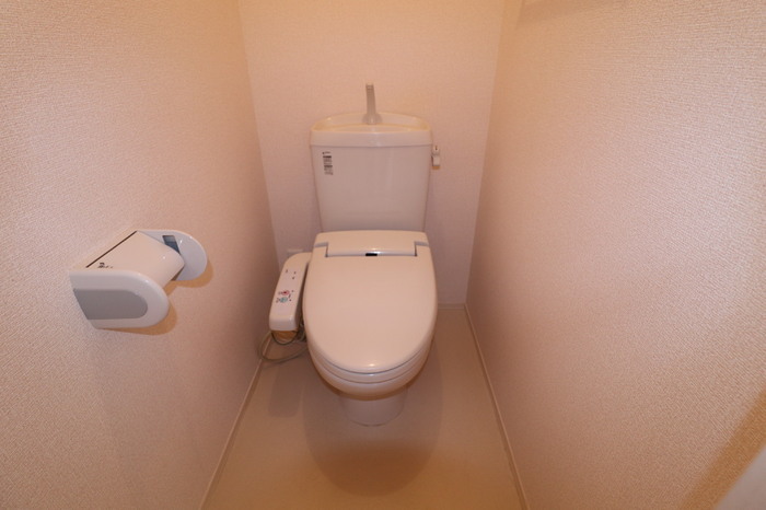 拡大写真：菊池郡菊陽町大字津久礼 2階201のトイレ
