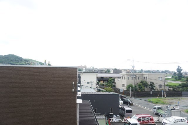 拡大写真:熊本市東区中江町 3階303の展望