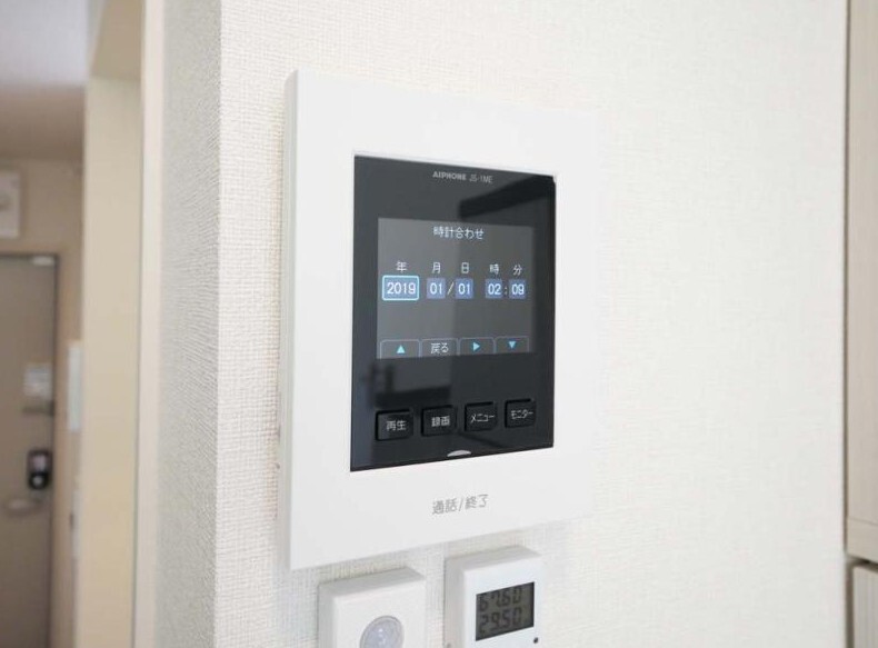 拡大写真：ハーモニーテラス町屋Ⅵ 2階101のセキュリティ