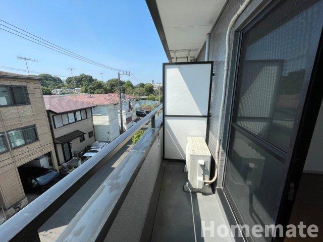 拡大写真:ウィン大船 3階302のバルコニー