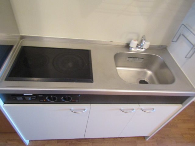拡大写真:カレッジヒルズ竹ノ山 3階301のキッチン