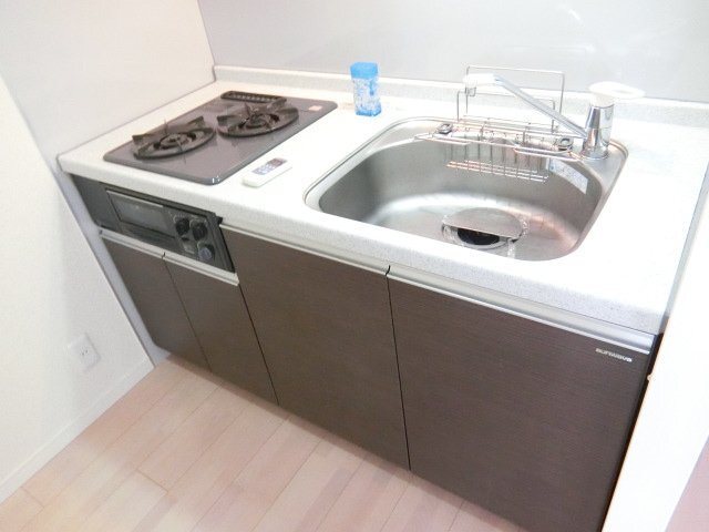 拡大写真:レインボーピア原 5階502のキッチン