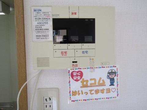 拡大写真:ディアコート村瀬 5階501のセキュリティ