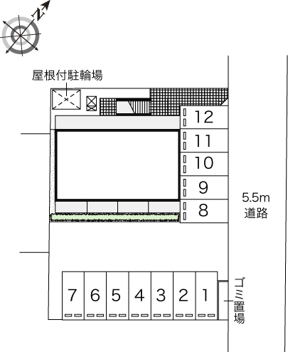 拡大写真:豊明市西川町長田 1階104のその他