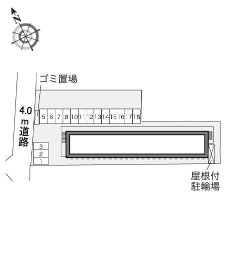 拡大写真：名古屋市緑区大将ケ根１丁目 2階215のその他