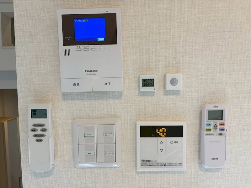 拡大写真:グランメゾン鳴海 2階202のセキュリティ