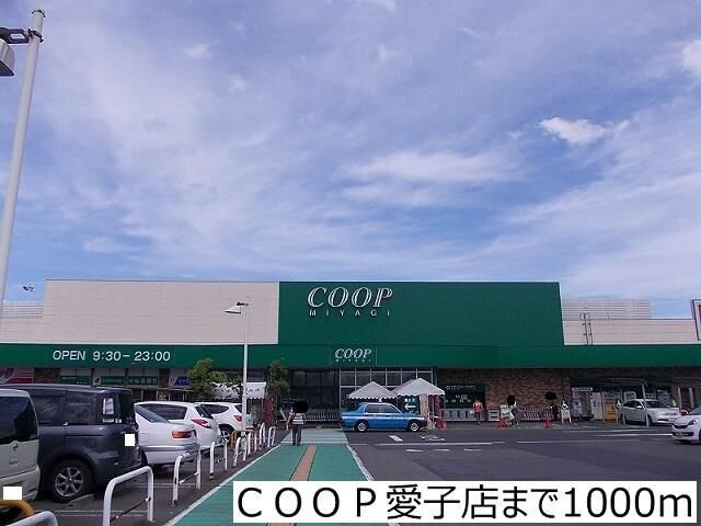 拡大写真:仙台市青葉区下愛子字月橋 2階201のCOOP愛子店まで1000m