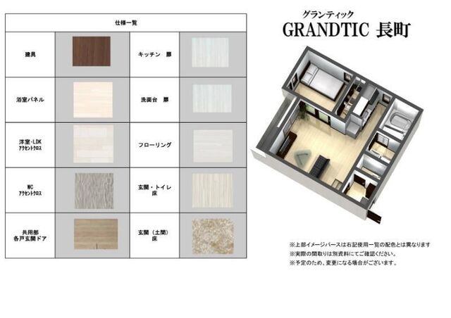 拡大写真:GRANDTIC長町 1階103の外観