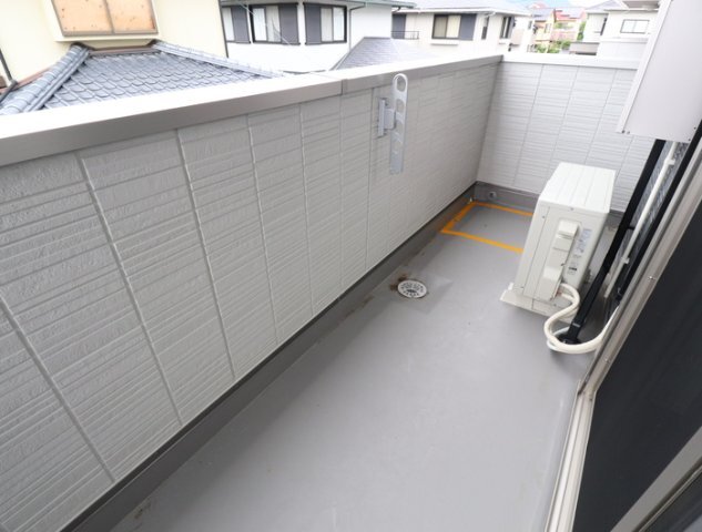 拡大写真:熊本市南区島町1丁目 2階205のバルコニー