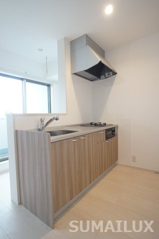 拡大写真:熊本市北区龍田8丁目 1階103のキッチン